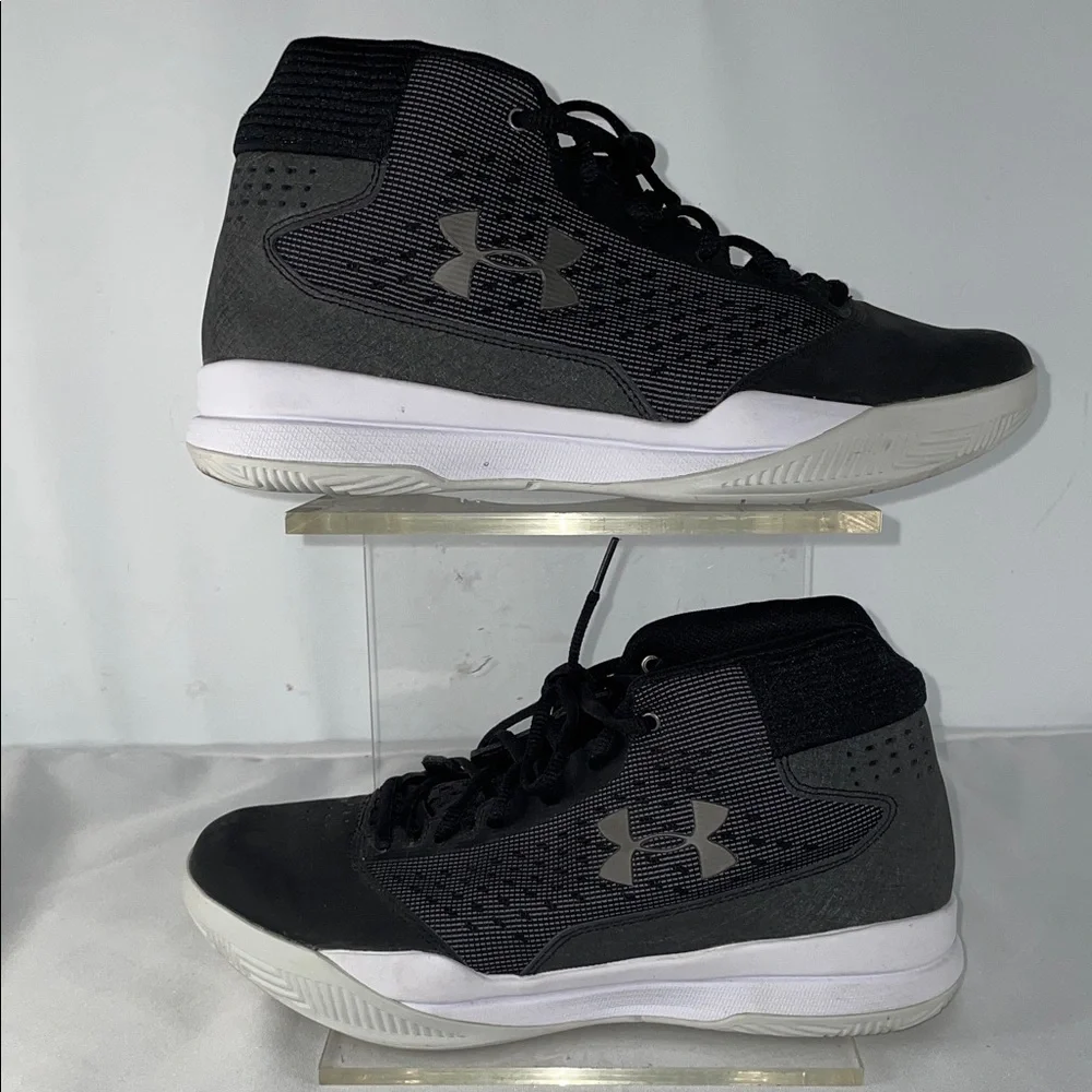 UNDER ARMOUR JET 2017 MID TOP BASKETBALL SHOES FTL-01-116 - Picture 1 of 8